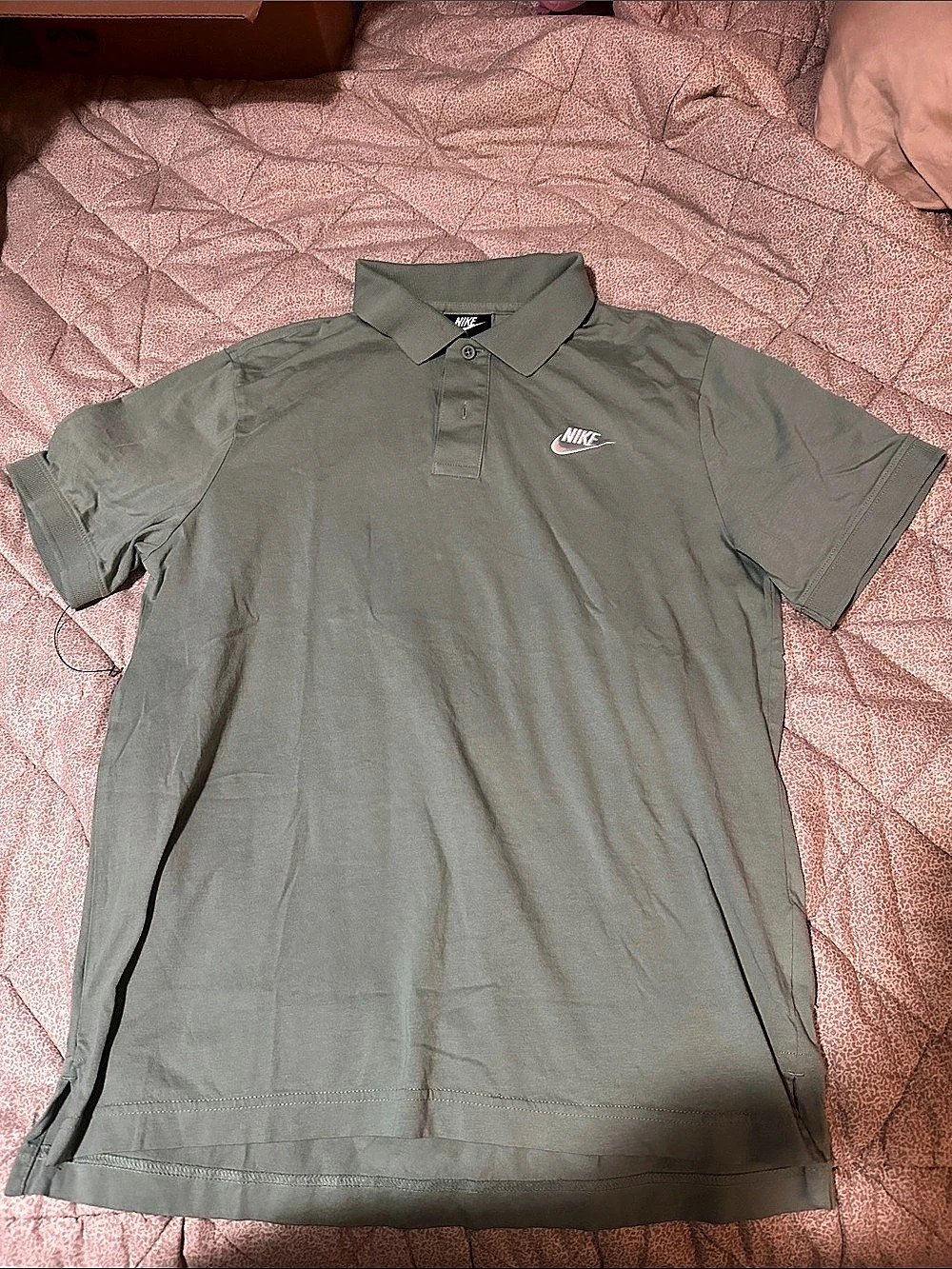 Nike Men's Polo Shirt in Green Like New